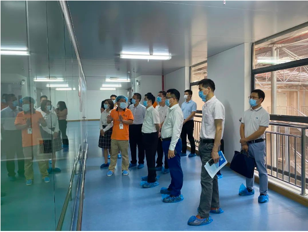 衍生動態(tài)丨云浮市副市長梁東海一行蒞臨衍生健康醫(yī)藥產(chǎn)業(yè)園參觀調研